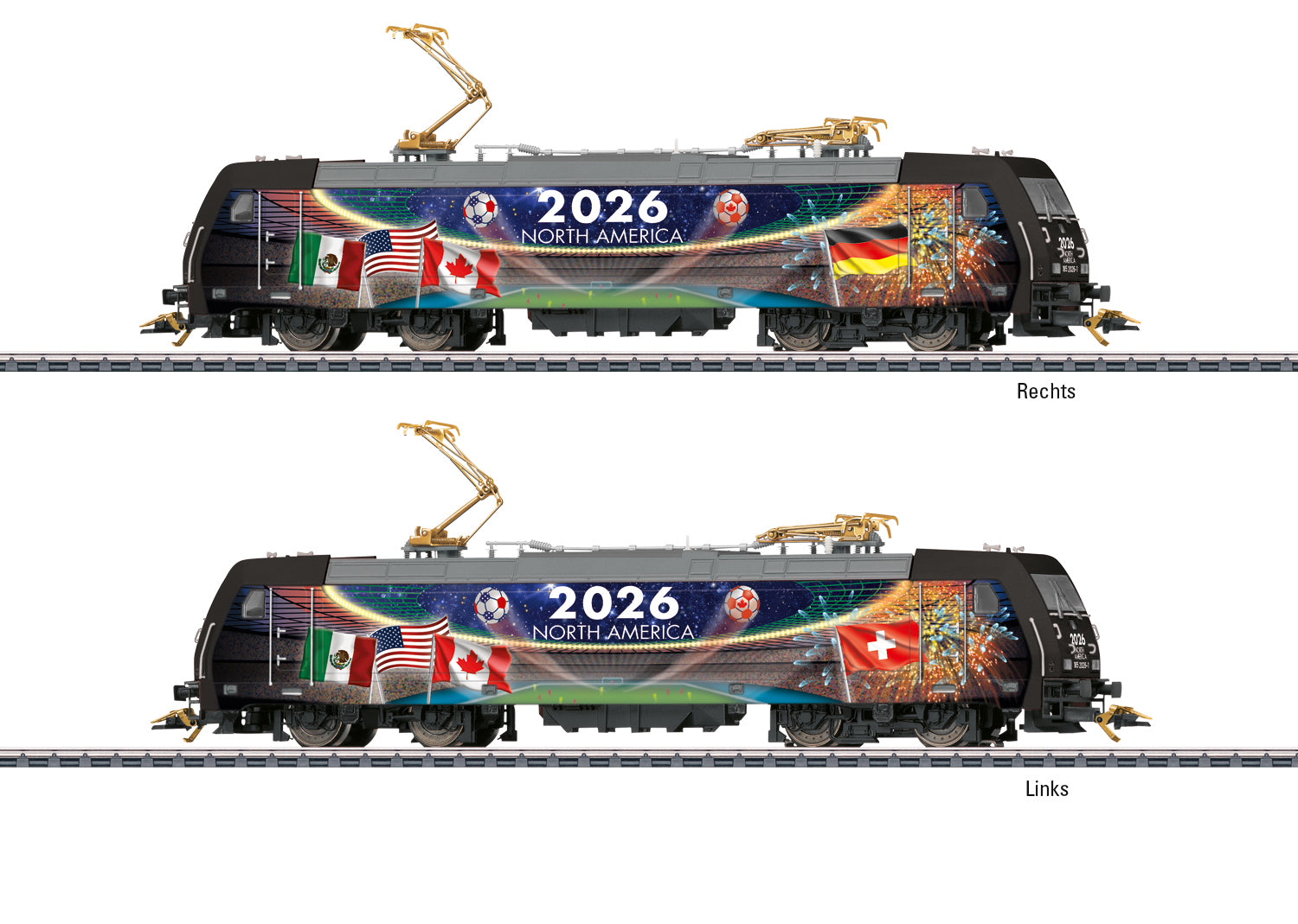 Märklin 36026 H0 Elektrolok BR 185.2 North America 2026