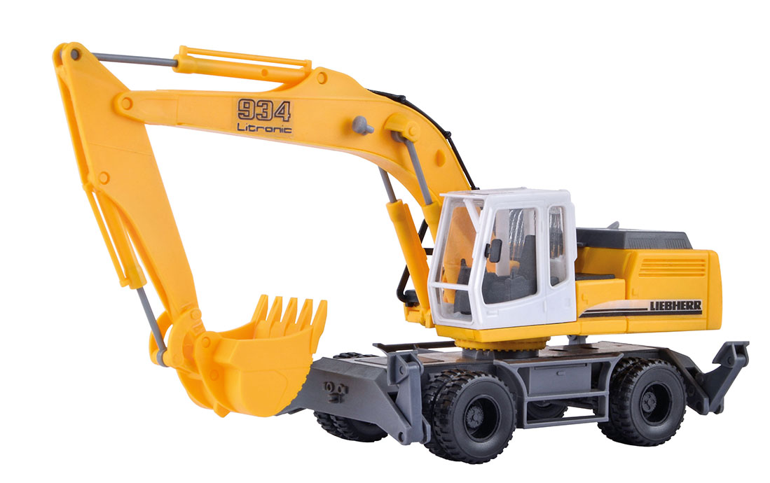 Bild von Kibri 11261 H0 LIEBHERR 934 Litronic mit Radfahrwerk