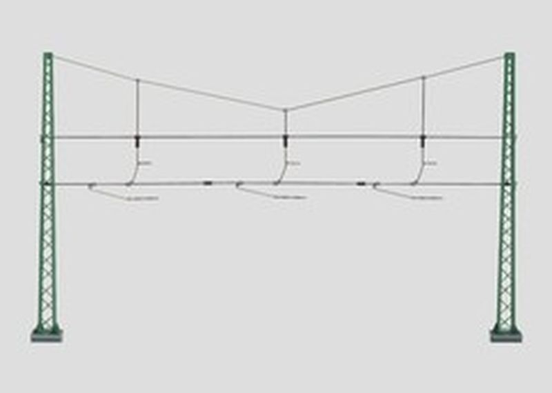 Bild von Märklin 74131 Quertragwerk für 3 Gleise