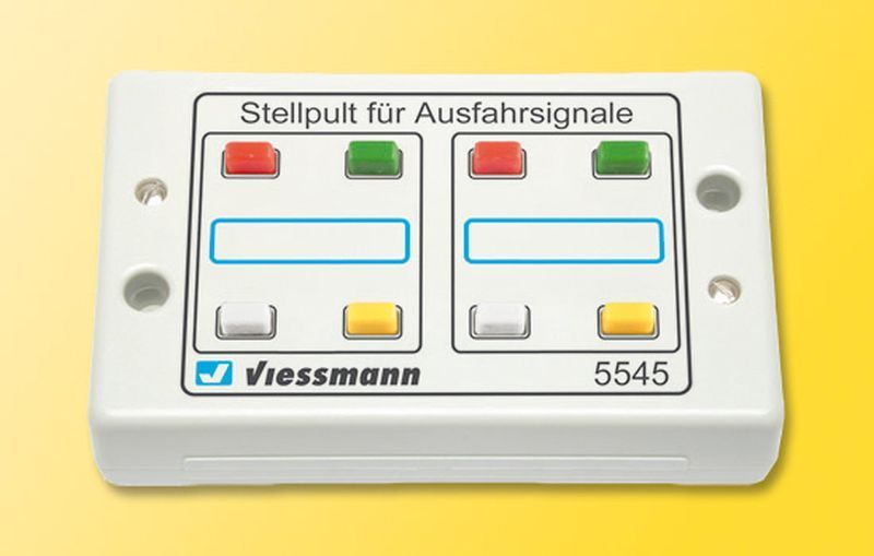 Picture of Viessmann 5545 Tasten-Stellpult 4-begriffig