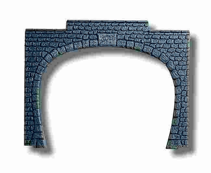 Bild von Noch 60020 Tunnel-Portal, 2-gleisig, 15,5 x 12,5 cm