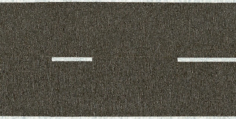 Bild von Noch 60470 Bundesstraße, grau, 100 x 5,8 cm (aufgeteilt in 2 Rollen)