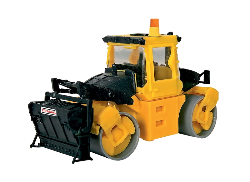 Bild von Kibri 11558 H0 BOMAG Walze mit Splittstreuer BS 180