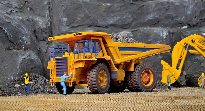 Bild von Kibri 11660 H0 KOMATSU Muldenkipper HD 785-5