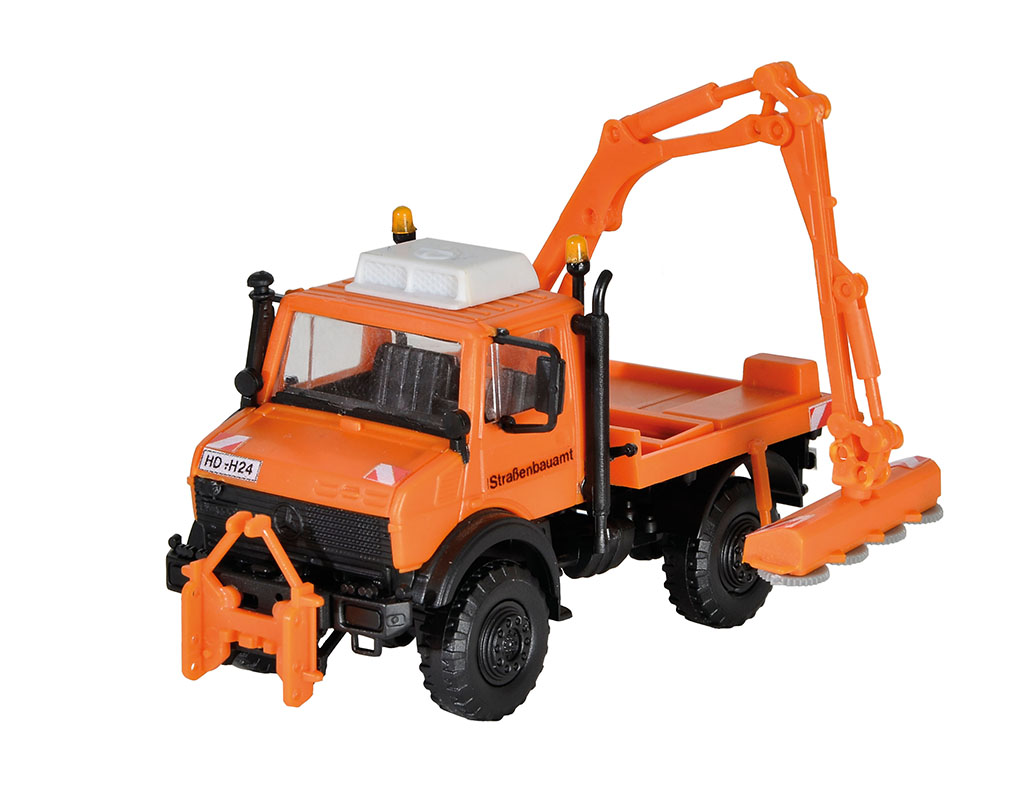 Bild von Kibri 15004 H0 UNIMOG mit Lichtraumschneidgerät