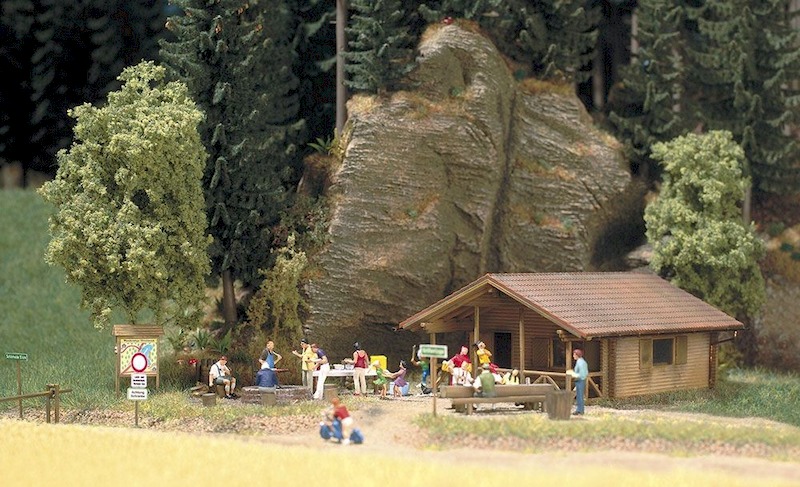 Bild von Busch 1035 Blockhütte