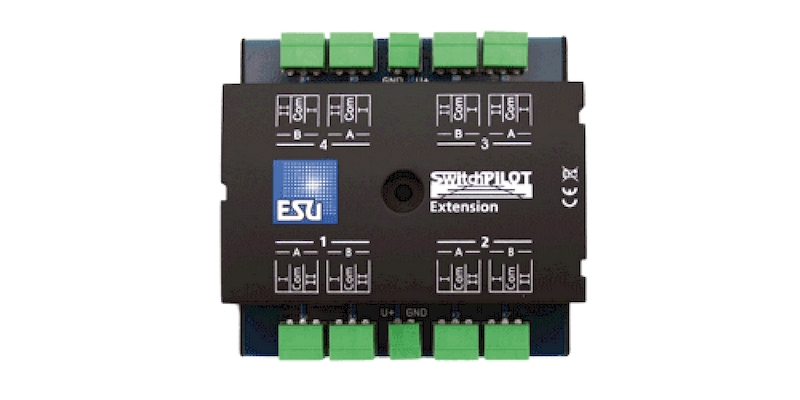 Bild von ESU 51801 SwitchPilot Extension, 4 x Relaisausgang, Erweiterung für SwitchPilot V1.0