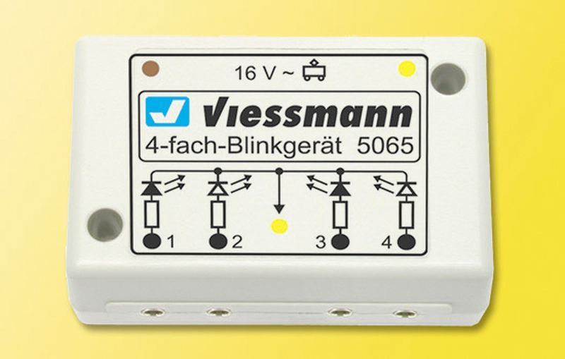 Picture of Viessmann 5065 Vierfach-Blinkelektronik für Andreaskreuze