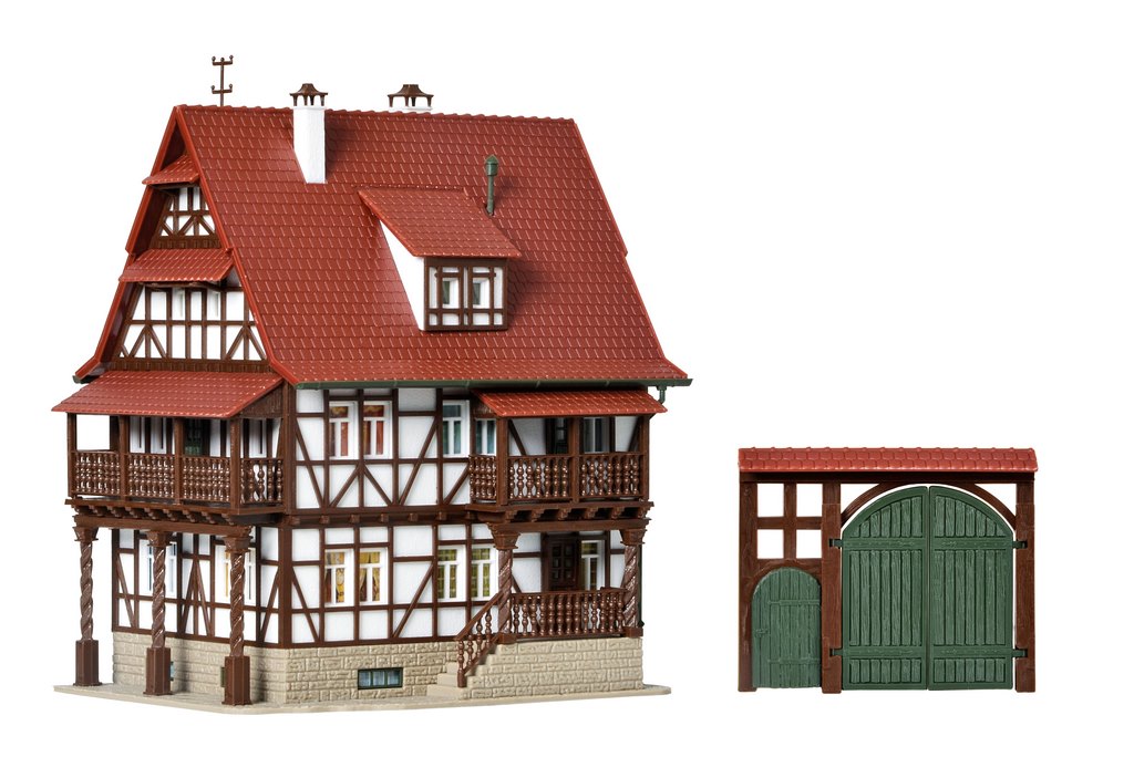 Bild von Vollmer 43732 H0 Winzerhaus mit Hoftor