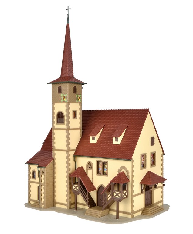 Bild von Vollmer 43769 H0 Dorfkirche Ditzingen