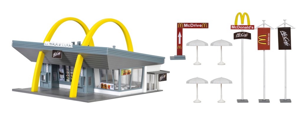 Bild von Vollmer 43634 H0 McDonald´s Schnellrestaurant mit McDrive