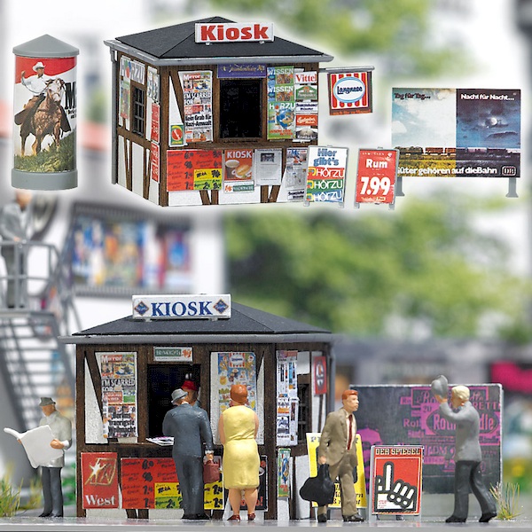 Bild von Busch 1494 Kiosk H0