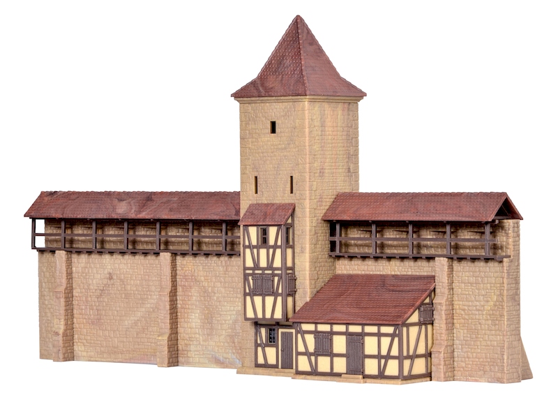 Picture of Kibri 37108 N Wehrturm mit Mauer in Rothenburg