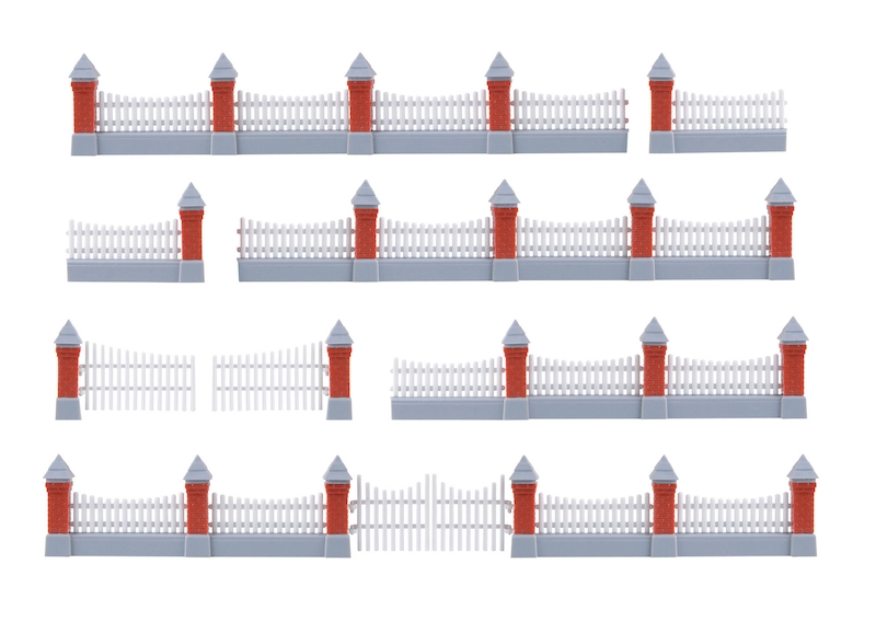 Picture of Kibri 38630 H0 Zaun gemauert