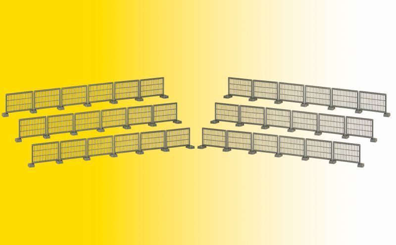 Bild von Kibri 38649 H0 Bauzaun