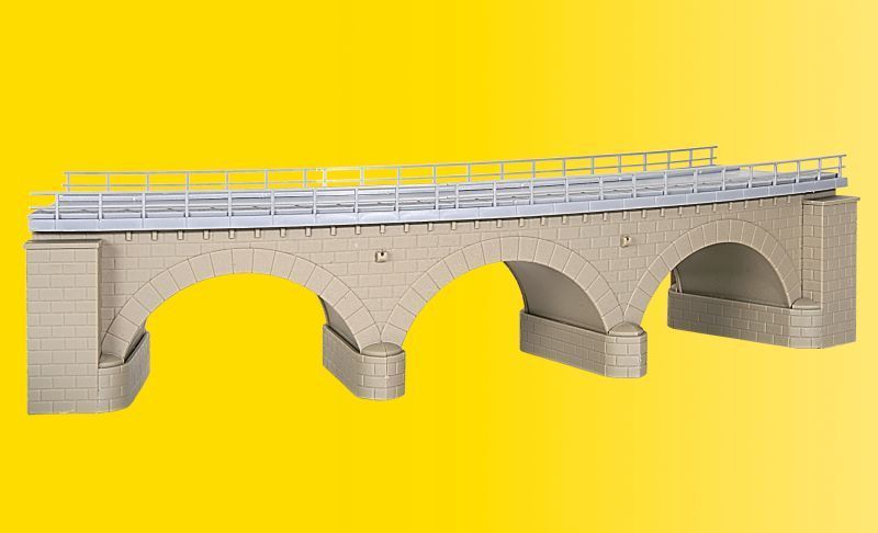 Bild von Kibri 39722 H0 Steinbogenbrücke mit Eisbrecherpfeilerngebogen, eingleisig