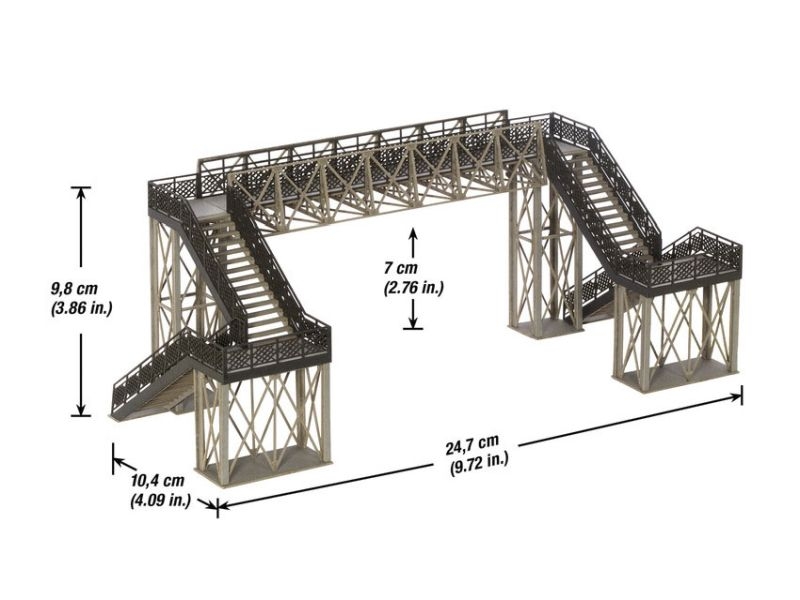 Bild von Noch 67070 Fußgängerübergang variabel, Grundbausatz