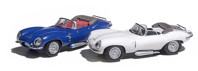 Bild von Busch 9838323 Jaguar XKSS Cabrio Blau