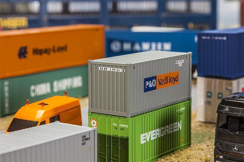 Bild von Faller 180824 H0 20´ Container P&O Nedlloyd