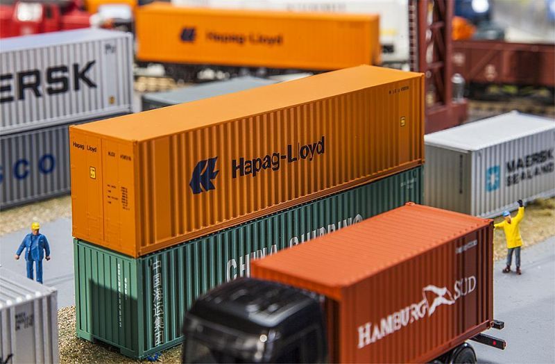 Bild von Faller 180841 H0 40´ Hi-Cube Container Hapag Lloyd