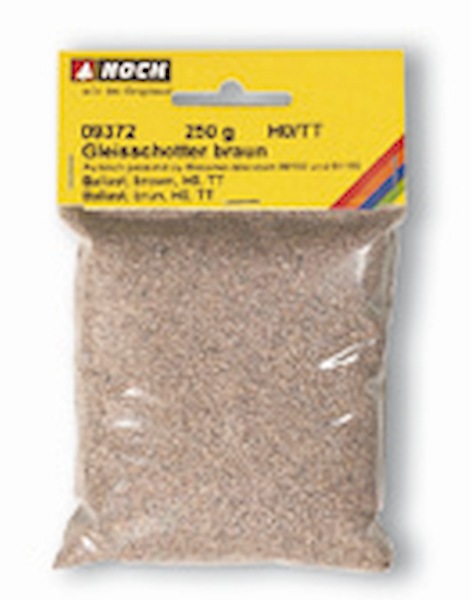 Bild von Noch 09372 Gleisschotter, braun 250gr.