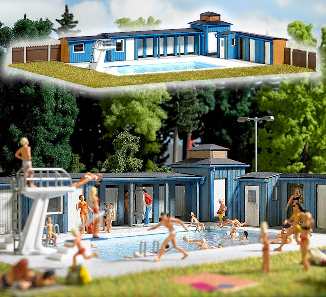 Bild von Busch 1433 Freibad H0