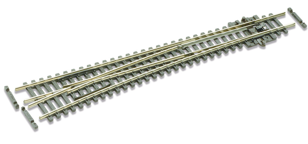 Picture of Peco SL-E389F N Weiche links großer Radius Code 55