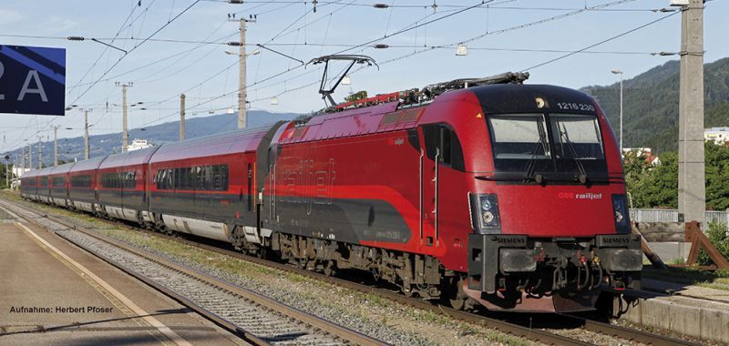 Bild von Piko 58131 Zugset Railjet Rh1216 + 3 Wag