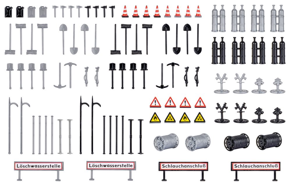 Bild von Vollmer 45746 H0 Deko-Set Feuerwehr