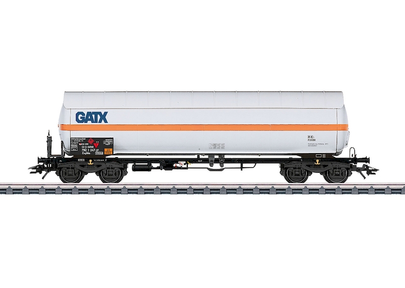 Bild von Märklin 48487 H0 GATX Druckgas-Kesselwagen