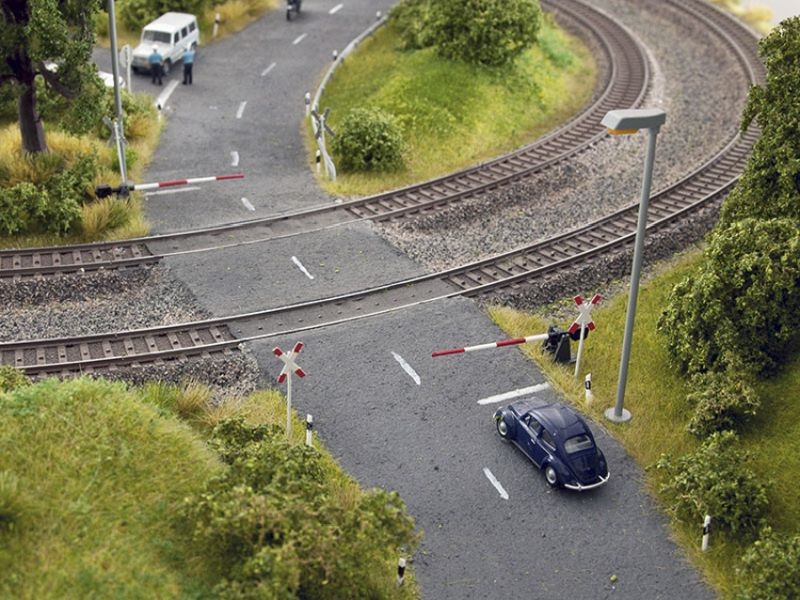 Picture of Noch 14307 Bahnschranken mit Andreaskreuzen