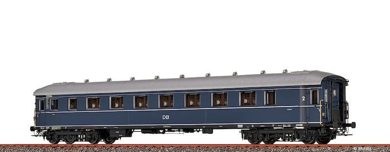 Bild von Brawa 46411 H0 Schnellzugwagen B4üe-28/52 DB, Epoche 3