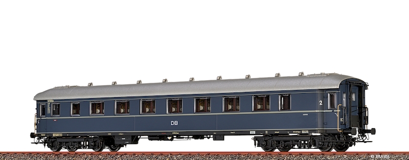 Bild von Brawa 46412 H0 Schnellzugwagen B4üe-28/52 DB, Epoche 3