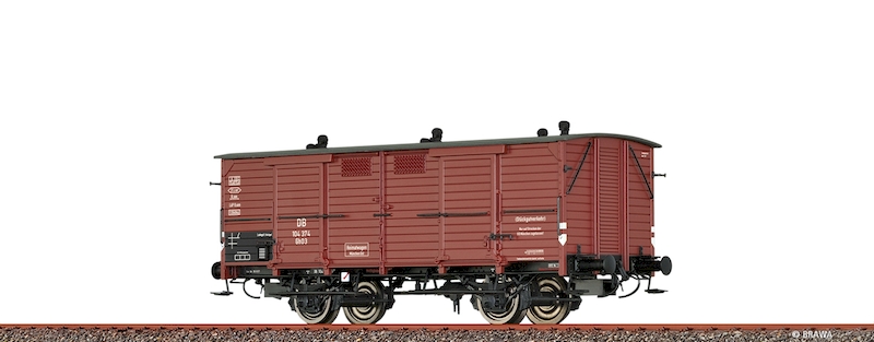 Bild von Brawa 50351 H0 Güterwagen Gh03 DB, Epoche 3