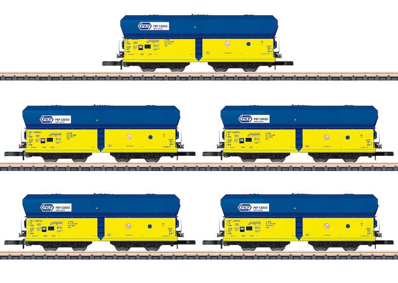 Bild von Märklin 86311 Z Güterwagen-Set Kohlenverkehr PKP