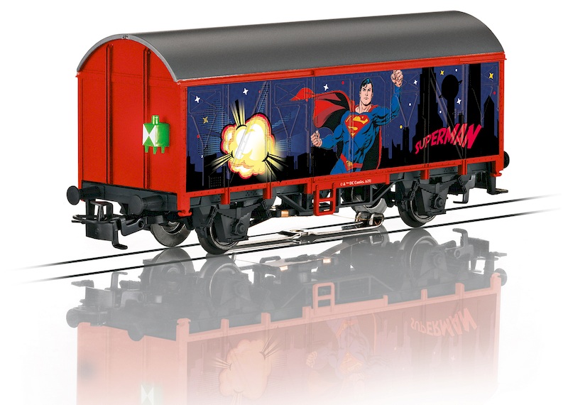 Bild von Märklin 44825 H0 Märklin Start up - Gedeckter Güterwagen Superman