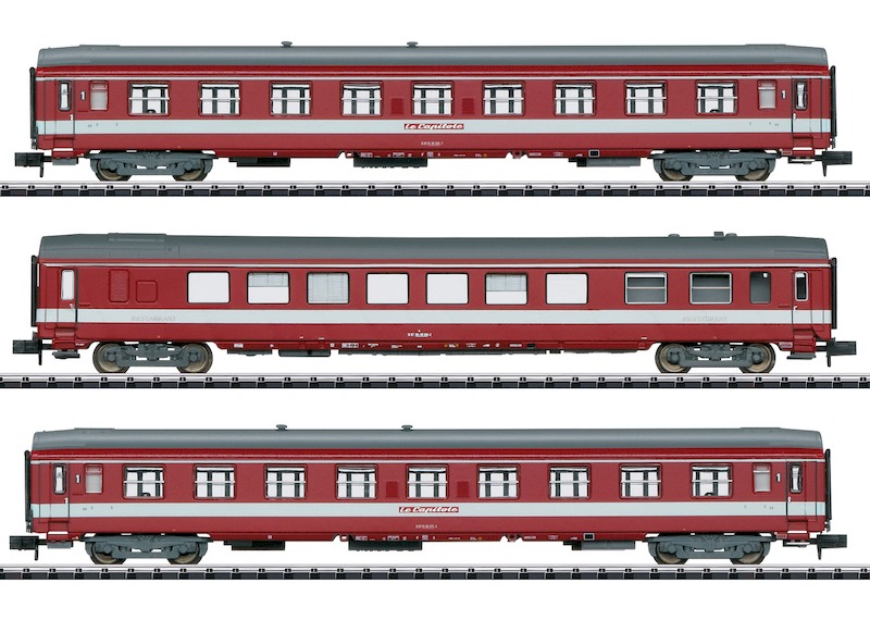 Bild von Trix 18218 N Schnellzugwagen-Set Le Capitole