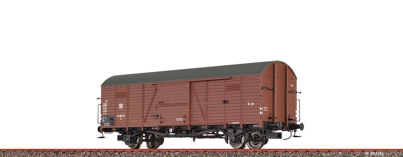 Bild von Brawa 50456 H0 Güterwagen Glr 22 DR, Epoche 3