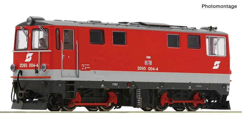 Bild von Roco 33295 H0e Diesellok 2095 004 ÖBB digital Leo-Sound