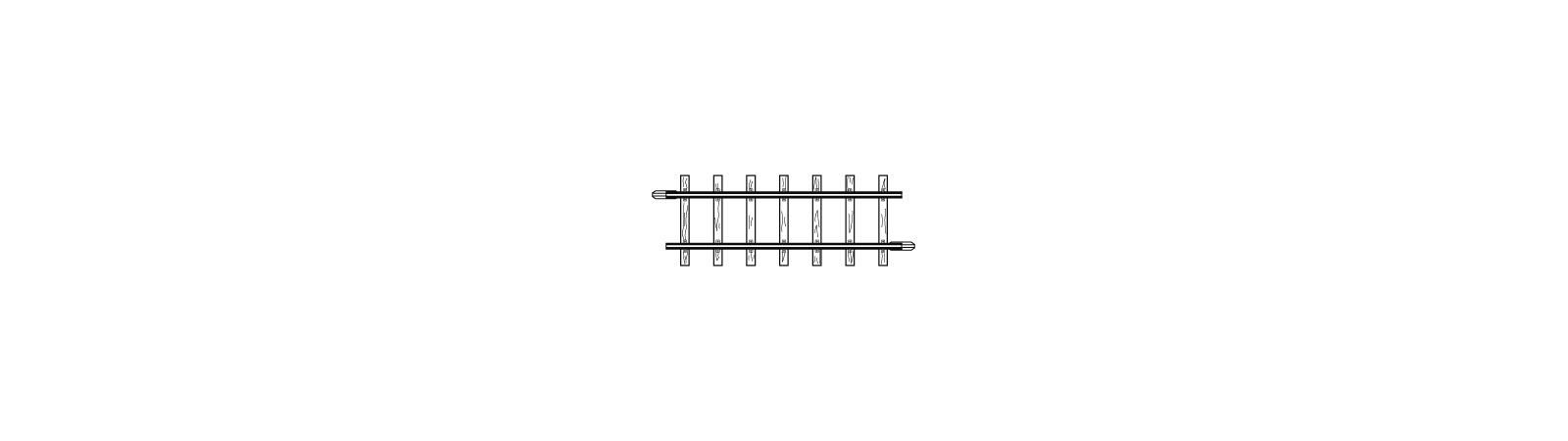 Bild von Bemo 4282000 H0m gerades Gleis, 56,5 mm