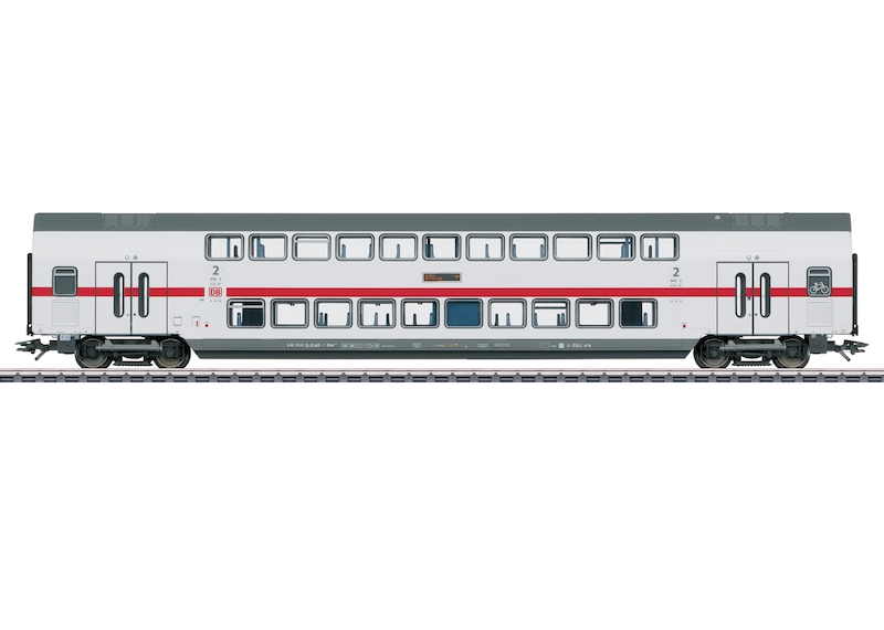 Bild von Märklin 43489 H0 IC2 Doppelstock-Mittelwagen DBpza 682.2, 2. Klasse DB AG