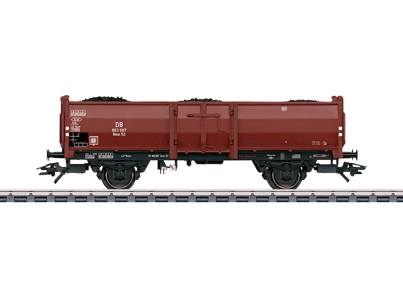 Bild von Märklin 46057 H0 Offener Güterwagen Omm 52 DB