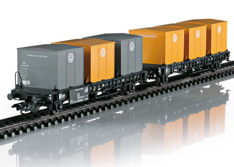 Bild von Märklin 46661 H0 Behälter-Transportwagen Laabs DB