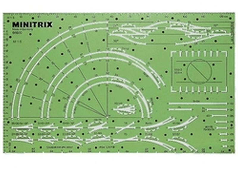 Bild von Trix 66600 Gleisschablone neu