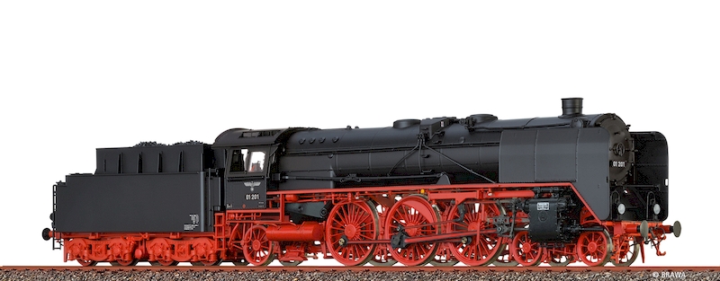 Bild von Brawa 40952 H0 Dampflokomotive BR 01 DRG II DC analog