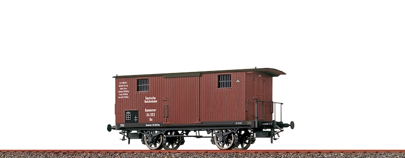 Bild von Brawa 47728 H0 Güterwagen Gu DRG II