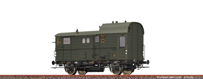 Bild von Brawa 49419 H0 Güterzug-Gepäckwagen Pwg DRG II