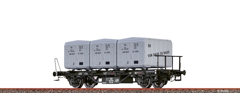 Bild von Brawa 50595 H0 Güterwagen BTs 30 DB III