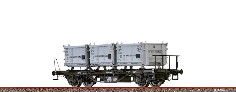 Bild von Brawa 50602 H0 Güterwagen BTs 30 DB III