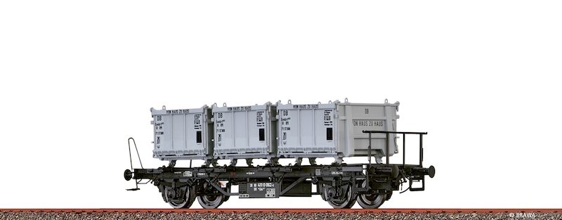 Bild von Brawa 50603 H0 Güterwagen Lbs 577 DB IV